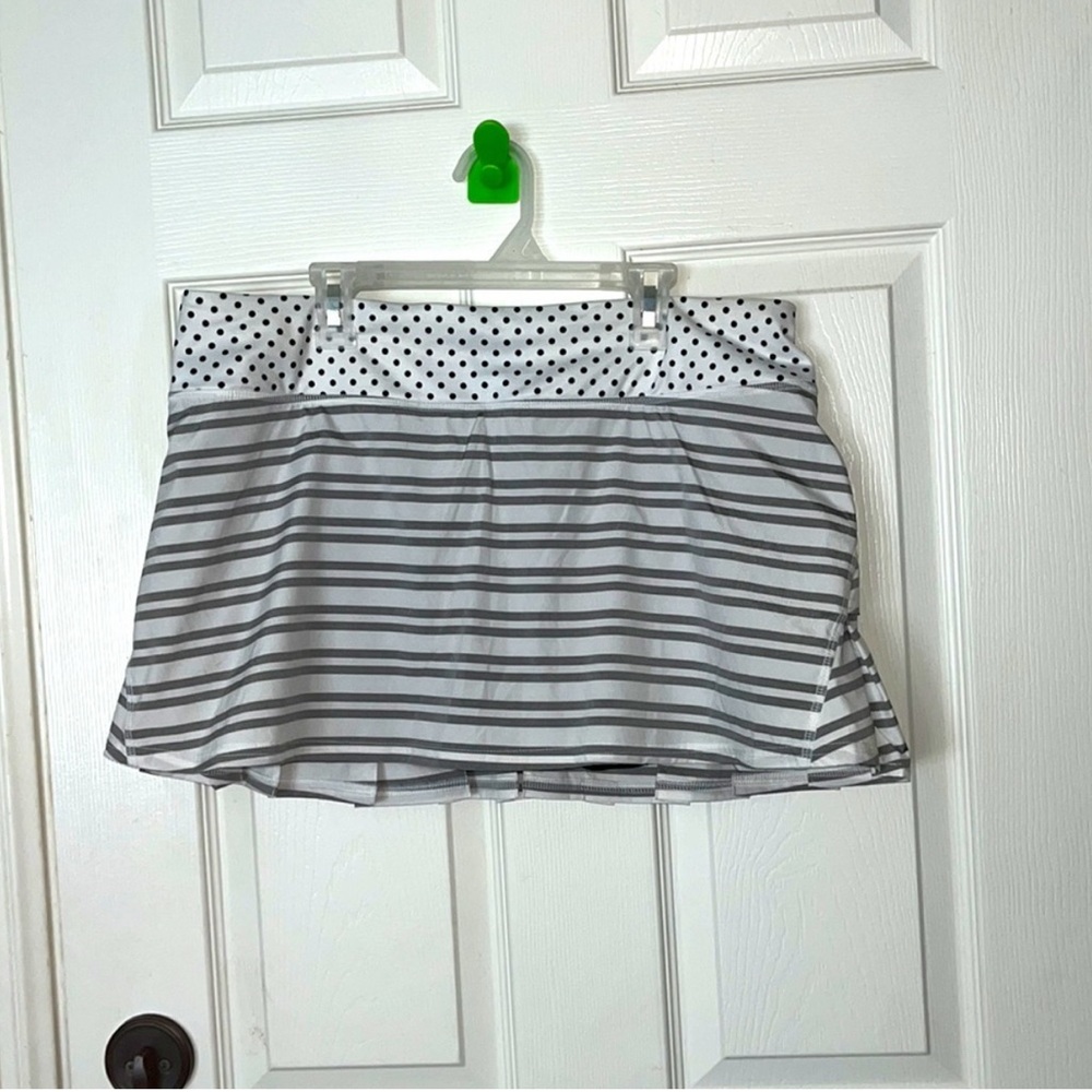 Striped and Polka Dot Women's Skirt